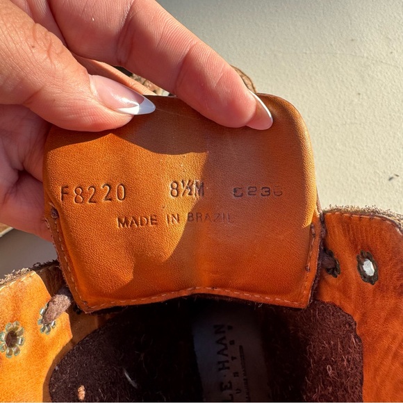 Brown Leather Boots - Picture 3 of 3